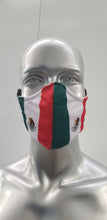 Load image into Gallery viewer, Mexico Flag Premium Face Mask (Buy One Get One Free)