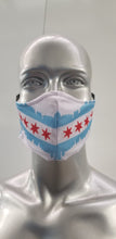 Load image into Gallery viewer, Chicago White Flag Junior Premium Face Mask (Buy One Get One Free)