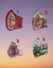 Load image into Gallery viewer, Virgen Guadalupe San Judas Washable Face Mask