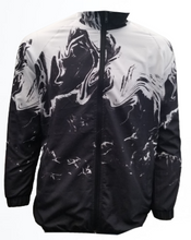 Load image into Gallery viewer, Black White Marble Premium Light Windbreaker