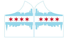 Load image into Gallery viewer, Chicago White Flag Junior Premium Face Mask (Buy One Get One Free)