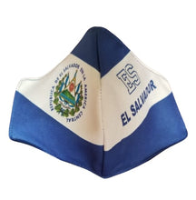 Load image into Gallery viewer, El Salvador Washable Face Mask
