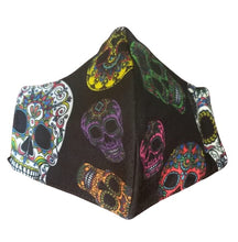 Load image into Gallery viewer, Day Of The Dead Skulls Premium Face Mask