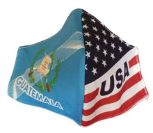 Load image into Gallery viewer, Guatemala USA Washable Face Mask