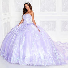 Load image into Gallery viewer, Lavender Charro Quinceanera Dresses Ball Gown Sweetheart Tulle Appliques Mexican Sweet 16 Dresses 15 Anos