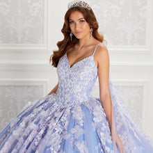Load image into Gallery viewer, Puffy Charro Quinceanera Dresses Ball Gown Spaghetti Straps Tulle Appliques Mexican Sweet 16 Dresses 15 Anos