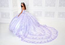 Load image into Gallery viewer, Lavender Charro Quinceanera Dresses Ball Gown Sweetheart Tulle Appliques Mexican Sweet 16 Dresses 15 Anos