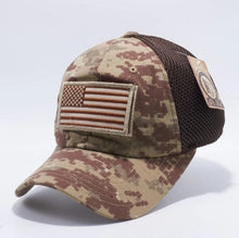 Load image into Gallery viewer, USA Flag Camo Detachable Premium Hat Trucker Snapback Baseball Cap