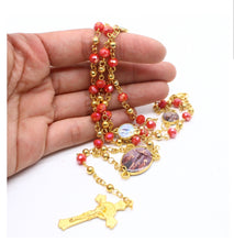 Load image into Gallery viewer, Premium Catholic Rosary Rosario Catolico Virgen Guadalupe Divino Nino