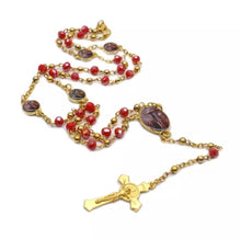 Load image into Gallery viewer, Premium Catholic Rosary Rosario Catolico Virgen Guadalupe Divino Nino