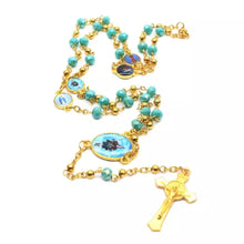 Load image into Gallery viewer, Premium Catholic Rosary Rosario Catolico Virgen Guadalupe Divino Nino