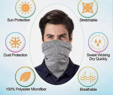 Load image into Gallery viewer, USA America Skull Neck Mask UV Protection Face Neck Gaiter Windproof Scarf Sunscreen Breathable Bandana Balaclava for Sport&Outdoor