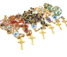 Load image into Gallery viewer, Premium Catholic Rosary Rosario Catolico Virgen Guadalupe Divino Nino