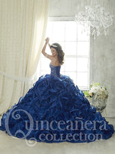 Load image into Gallery viewer, Royal Blue Quinceanera Dresses Ball Gown Sweetheart Beaded Crystal Ruffles Skirt Sweet 16 Dress Vestidos De 15 Anos
