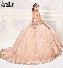 Load image into Gallery viewer, Charro Vestido De15 Años Burgundy Quinceanera Dresses Lace Applique Sequin Mexican Sweet 16 Birthday Prom Gowns Backless