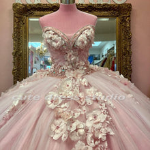 Load image into Gallery viewer, Elegant Vestidos De XV Años Quinceanera Dresses With Floral Applique Sweetheart Charro Mexican Girls Birthday Sweet 16 Gowns