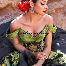 Load image into Gallery viewer, Charro Mexican Style vestidos de fiesta Quinceanera Prom Dresses 2021 Off Shoulder Party Sweet 15 Dress Anos Bridal Boutique