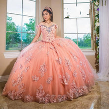 Load image into Gallery viewer, Puffy Skirt Quinceanera Dress Corset Back Off The Shoulder Crystal Beaded vestidos de 15 años 2020 Sweet 16 Gowns