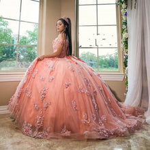 Load image into Gallery viewer, Puffy Skirt Quinceanera Dress Corset Back Off The Shoulder Crystal Beaded vestidos de 15 años 2020 Sweet 16 Gowns