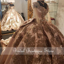 Load image into Gallery viewer, Luxury Quinceanera Dresses Lace Appliques Beads Tiered Sweetheart Sweet 16 Dresses Party Gowns Vestido 15 Anos
