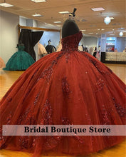 Load image into Gallery viewer, Shining Sweetheart Quinceanera Dresses Sequined Applique Lace-Up Princess Party Wear Sweet 16 Ball Gown Vestidos De 15 Años