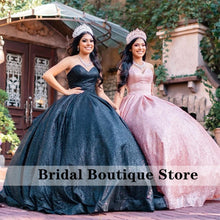 Load image into Gallery viewer, Shining Sweetheart Ball Gown Quinceanera Dresses 2022 Sleeveless Sweet 16 Year Princess Dresses Floor Length vestidos de 15 año