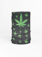 Load image into Gallery viewer, Marijuana Weed Neck Mask UV Protection Face Neck Gaiter Windproof Scarf Sunscreen Breathable Bandana Balaclava for Sport&Outdoor