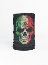 Load image into Gallery viewer, Mexico Flag Skull Neck Mask UV Protection Face Neck Gaiter Windproof Scarf Sunscreen Breathable Bandana Balaclava for Sport&Outdoor