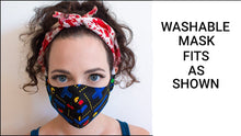 Load image into Gallery viewer, La Catrina Skulls Washable Face Mask
