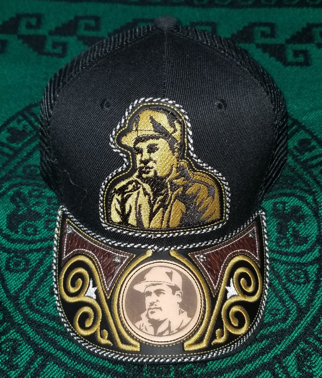 EL Chapo Gorra Charra Premium Handmade Gorra Cap