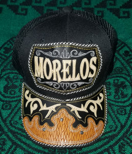 Morelos Gorra Charra Premium Handmade Gorra Cap