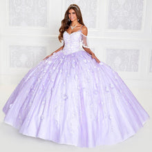 Load image into Gallery viewer, Sky Blue Charro Quinceanera Dresses Ball Gown Off The Shoulder Tulle Appliques Puffy Mexican Sweet 16 Dresses 15 Anos
