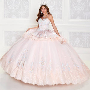 Puffy Charro Quinceanera Dresses Ball Gown Spaghetti Straps Tulle Appliques Mexican Sweet 16 Dresses 15 Anos