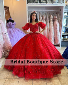 Luxury New Arrival 2023 Sparkly Quinceanera Dresses 2022 Off Shoulder Beads Crystal Appliques Sweet 16 Dress Vestido De 15 Años