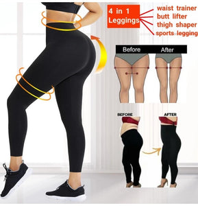 Red Color Women's High Waisted Tummy Control Red Yoga Leggings