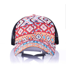 Load image into Gallery viewer, Women Grecas Aztec Pattern Premium Hat Cap Gorra De Mujer
