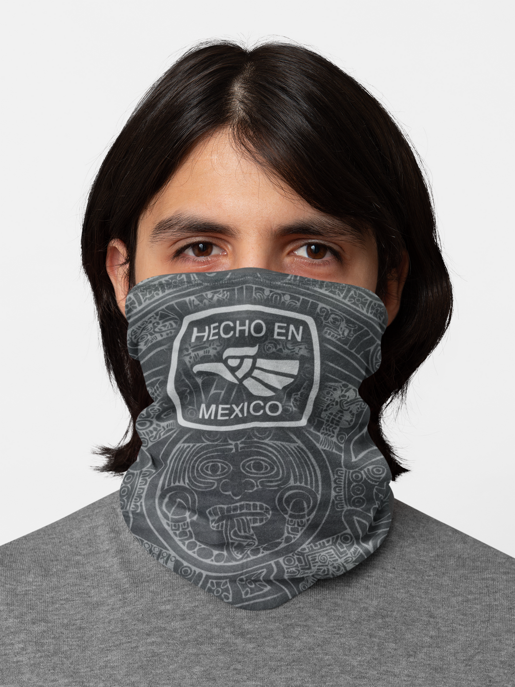 Hecho En Mexico Neck Mask UV Protection Face Neck Gaiter Windproof Scarf Sunscreen Breathable Bandana Balaclava for Sport&Outdoor