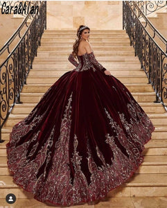 Vestidos De 15 Años Navy Blue Quinceanera Dresses with Detachable Sleeves Lace Applique Sweet 16 Dress Mexican Prom Gowns 2021