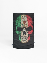 Load image into Gallery viewer, Mexico Flag Skull Neck Mask UV Protection Face Neck Gaiter Windproof Scarf Sunscreen Breathable Bandana Balaclava for Sport&amp;Outdoor
